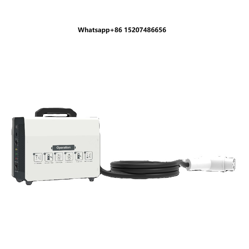 Portable Dc Fast Charger 20Kw Ccs2 - 20KW-40KW Portable Charging Pile Commercial GB/T