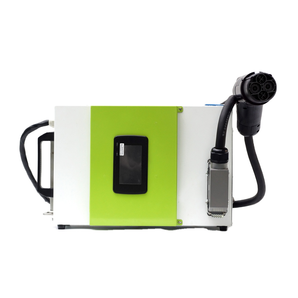 Portable Dc Fast Charger 20Kw Ccs2 - Portable Movable Ev Charge Electric Vehicles
