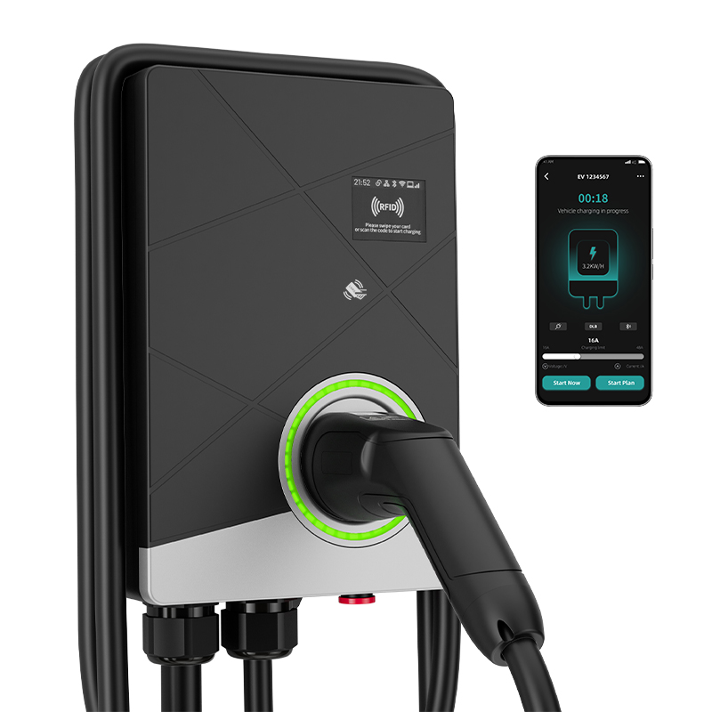 22Kw Wallbox Type 2 Ocpp Rfid - 3 Phase 22kW Smart EV Charger