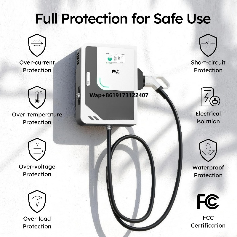Dc Fast Charger 30Kw Wallbox Commercial - PENODA 30kw 40kw Ocpp 4G WIFI