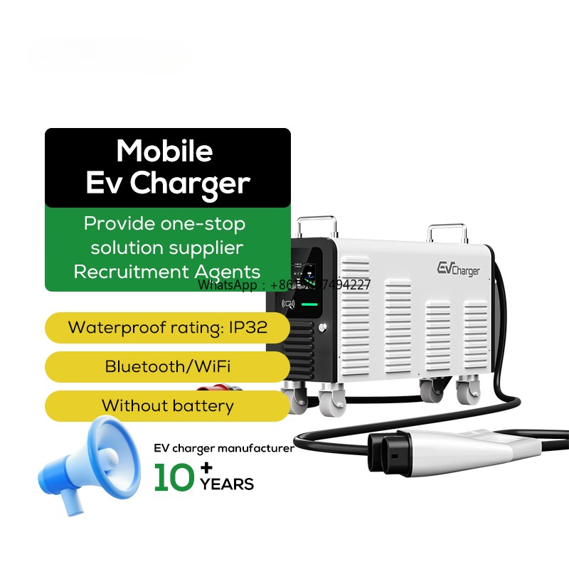 Portable Dc Fast Charger 20Kw Ccs2 - Ccs2 20Kw Portable E V Charging