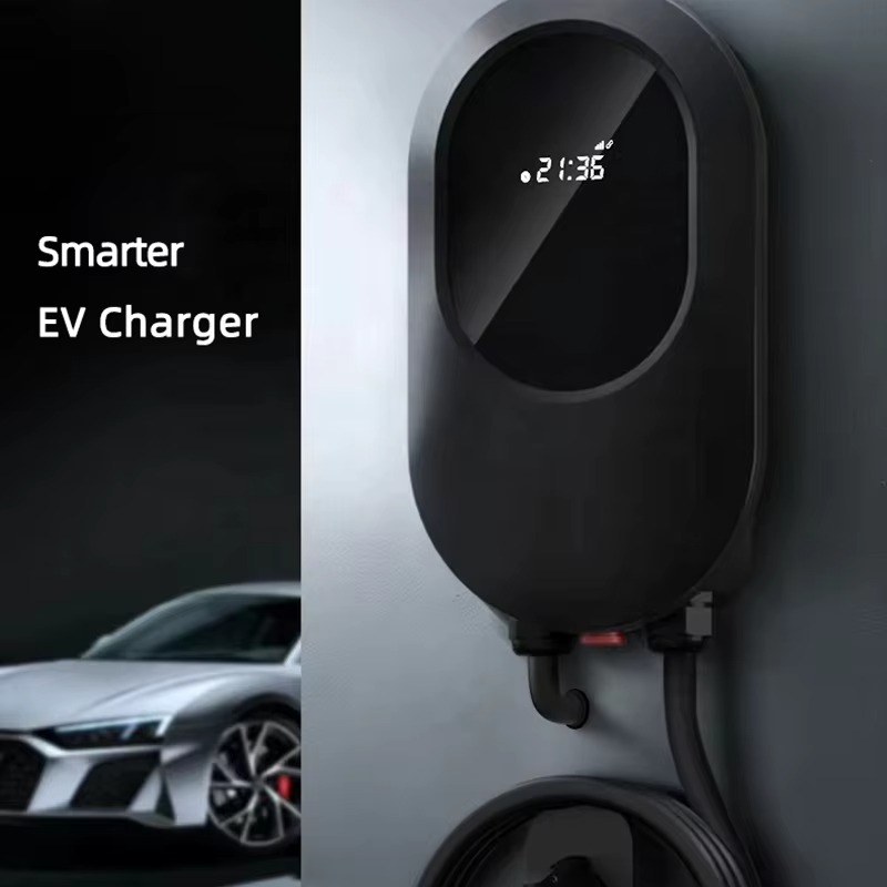 22Kw Wallbox Type 2 Ocpp Rfid - 32A Home Wall-mounted Charging Station 7kW