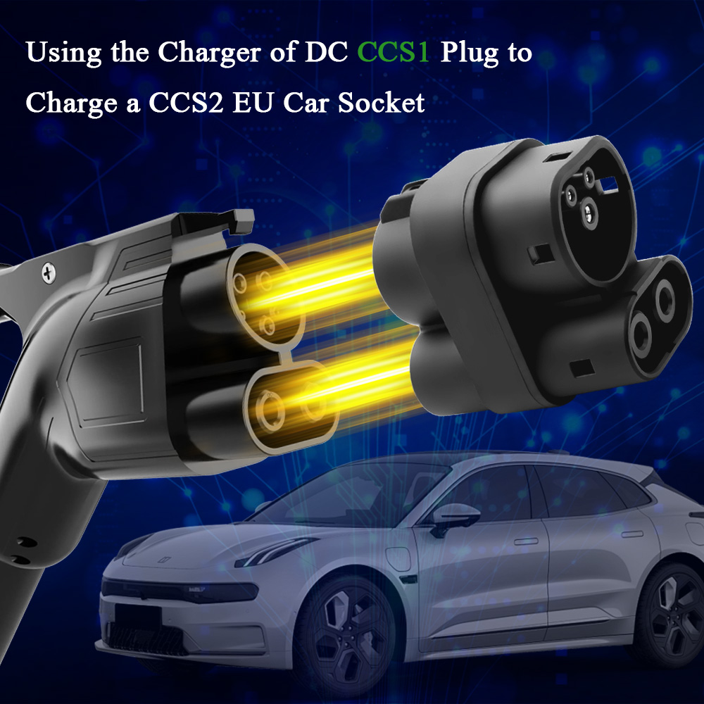 Kolanky CCS1 to CCS2 EV DC 100 - Ccs2 To Ccs1 Fast Charge Adapter 250Kw 评论和价格