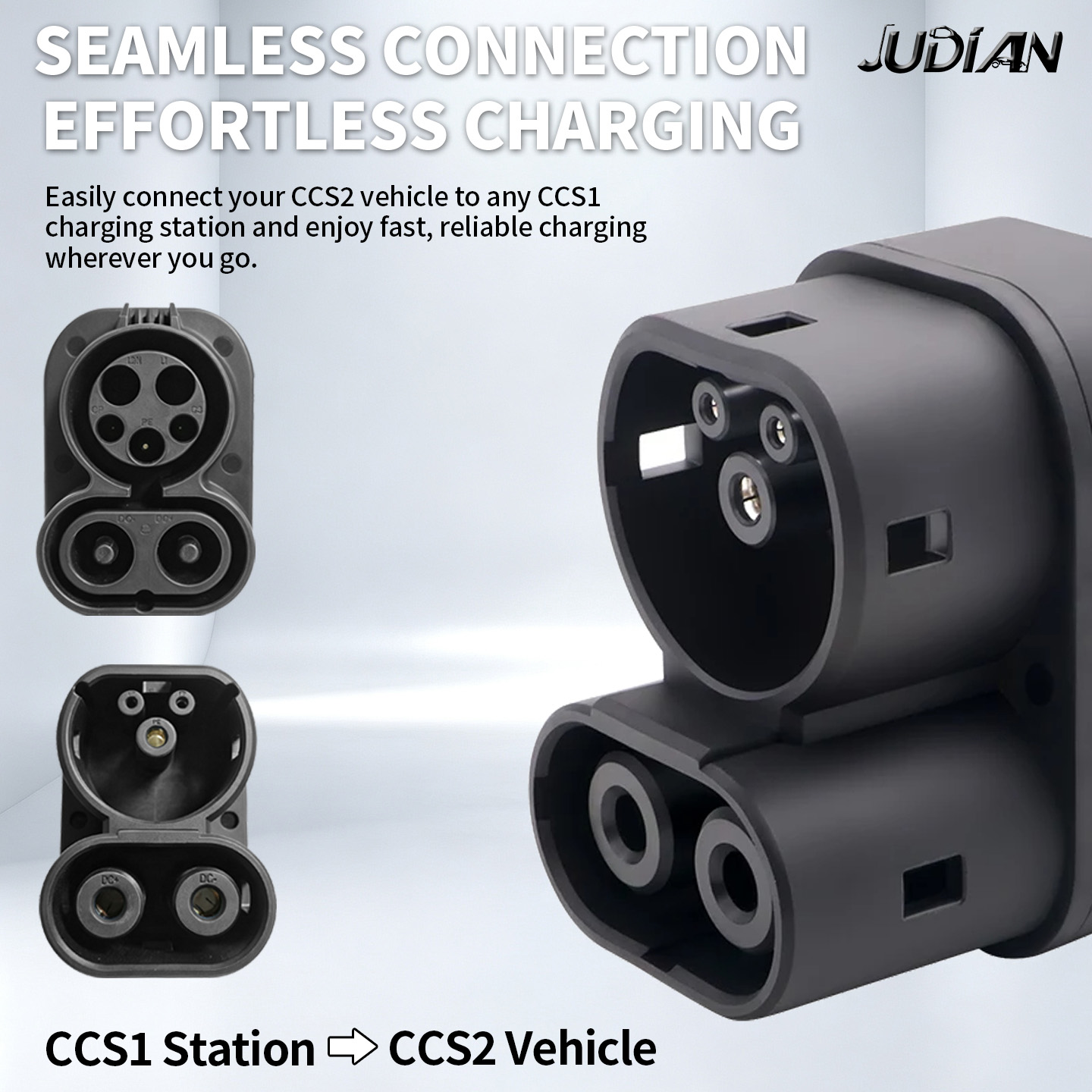 CCS1 to CCS2 EV DC Fast Chargi - Ccs2 To Ccs1 Fast Charge Adapter 250Kw 评论和价格