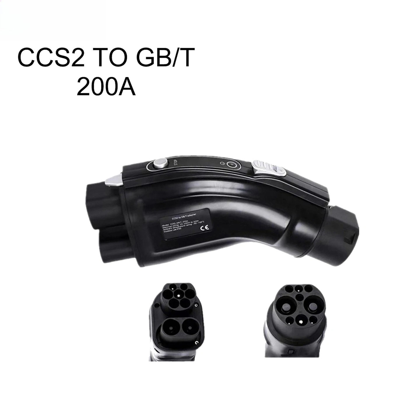 New 200A Electric Vehicle CCS2 - Gb/T To Ccs2 200A Fast Charging Adapter 评论和价格