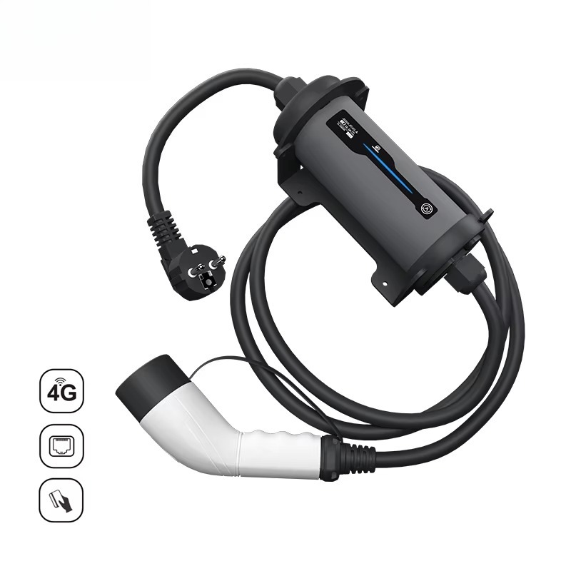 Type 2 to Red CEE Plug Electri - Portable Ev Charger 32A Type 2 Cee Plug 评论和价格