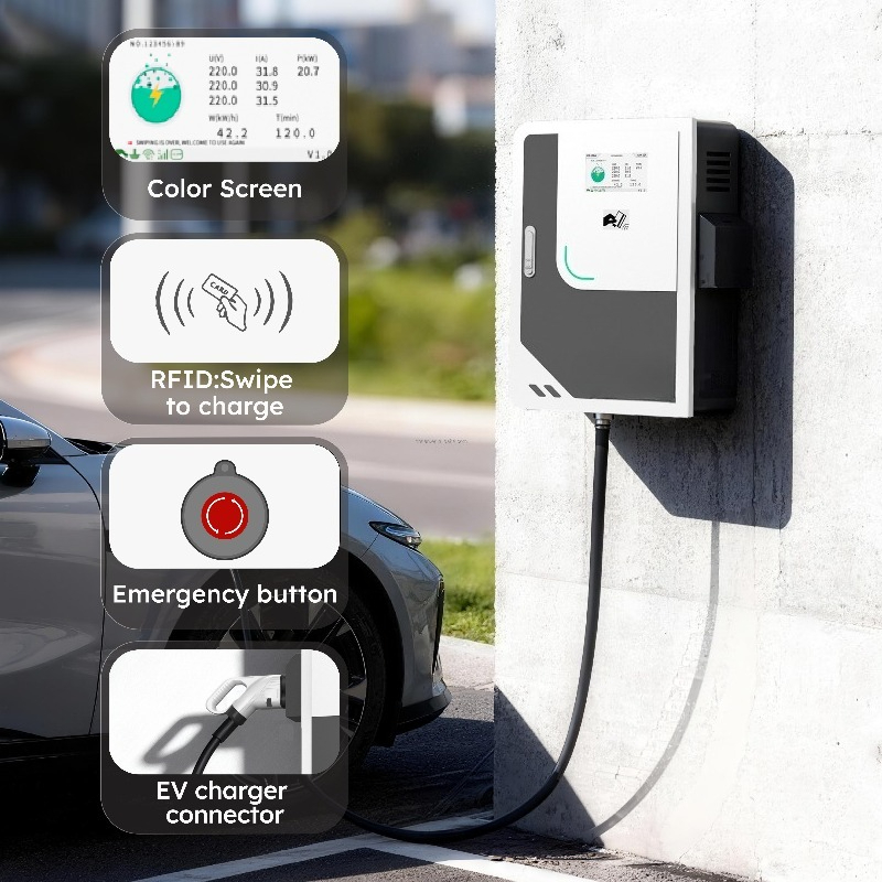PENODA 30kw 40kw Ocpp 4G WIFI  - Dc Fast Charger 30Kw Wallbox Commercial 评论和价格