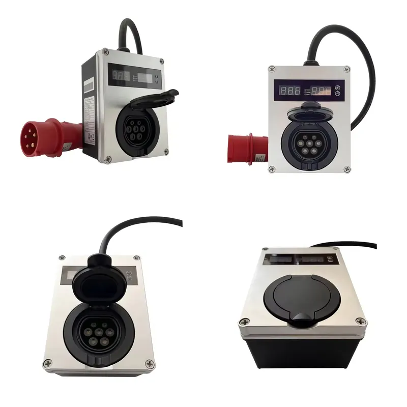 Mini 16A 32A Smart App Electri - Portable Ev Charger 32A Type 2 Cee Plug 评论和价格